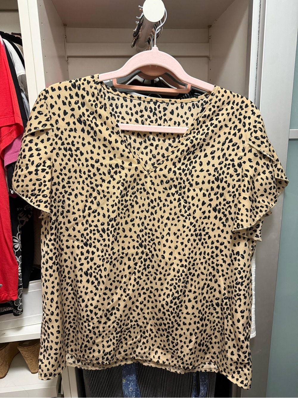 Leopard Print Top